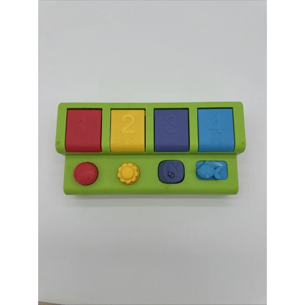 Playskool Poppin Pals Pop Up‎ Activity Toy Toddler Animals Numbers Multicolor